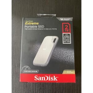 SanDisk Extreme Portable 2TB USB-C SSD SDSSDE51-2T00-AW25